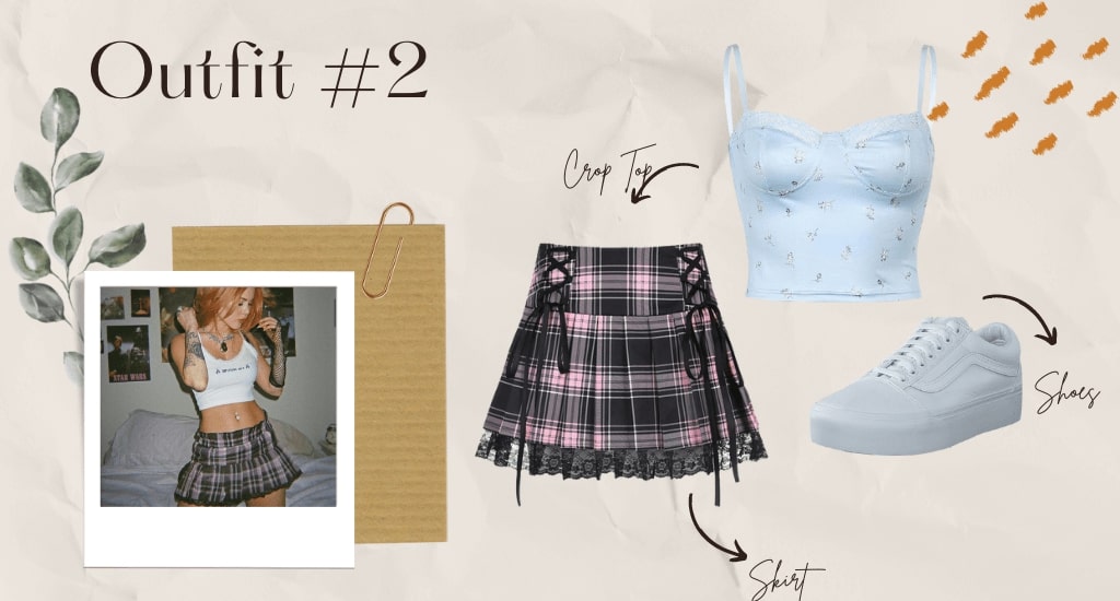 6 DIFFERENT GRUNGE AESTHETIC OUTFIT IDEAS BY LUANNA - Cosmique Studio