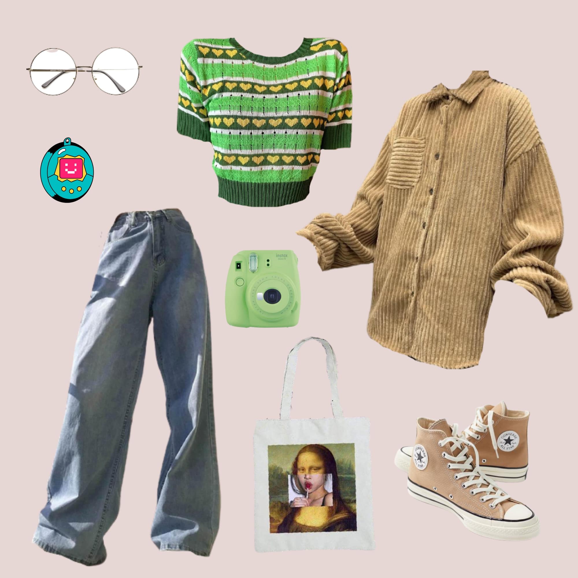 80S 90S VINTAGE AESTHETIC TOP 5 OUTFIT ...