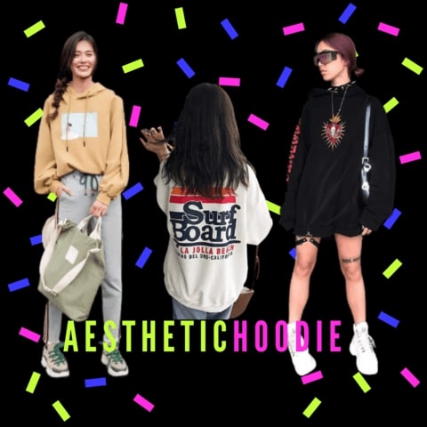 aesthetic hoodie outfits