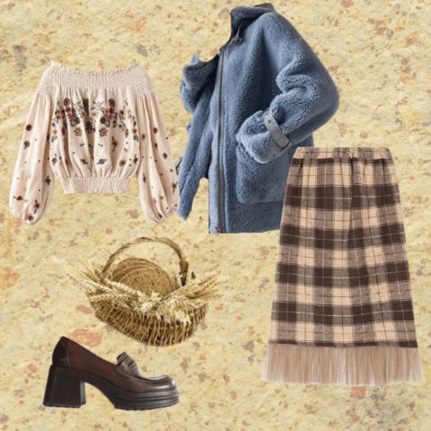 cottagecore aesthetic outfit ideas