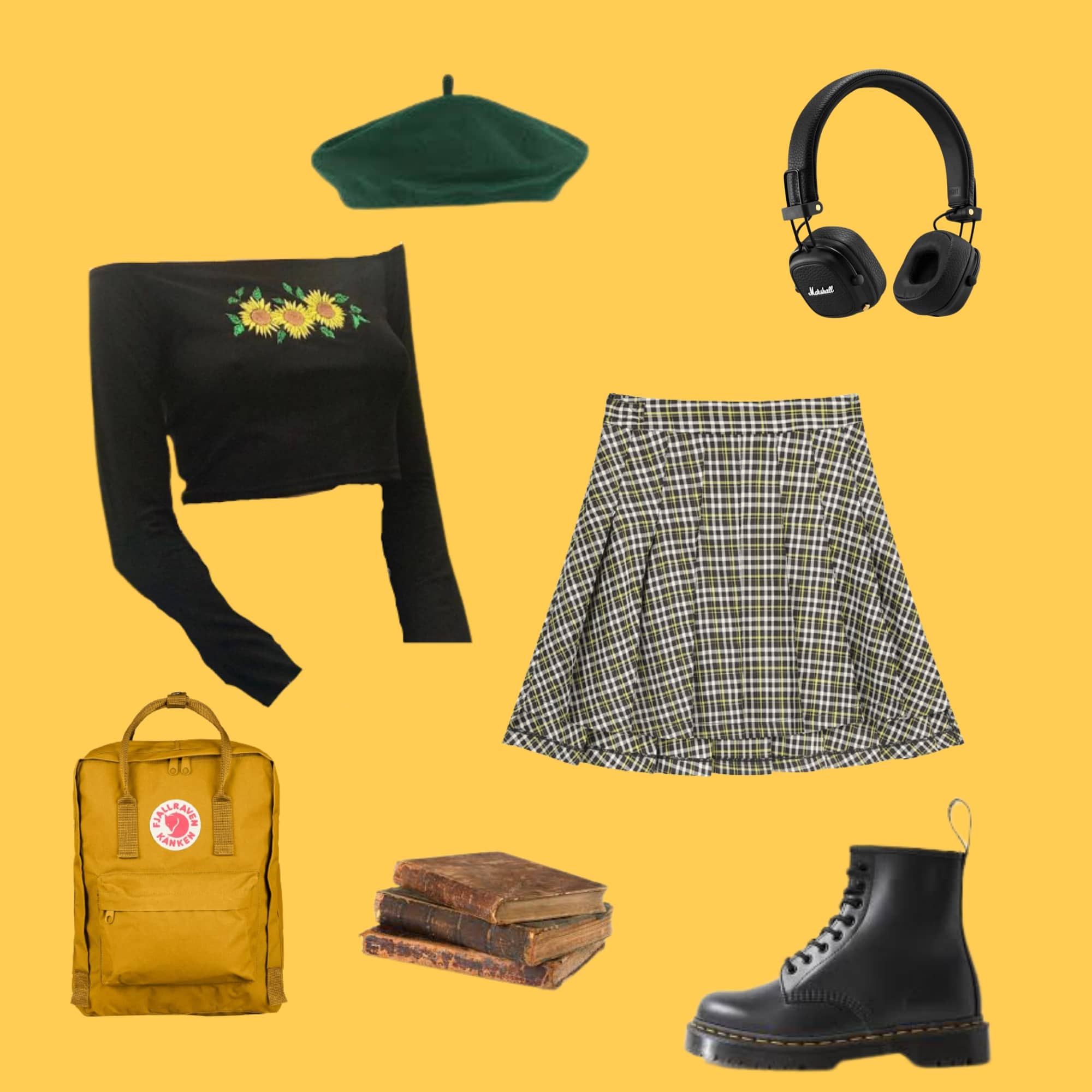 aesthetic plaid outfit ideas 
