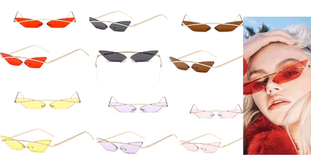 CAT EYE VINTAGE SUNGLASSES