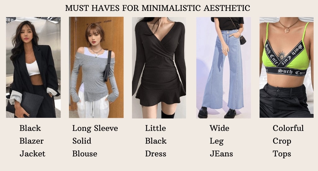 minimal aesthetic clothing
