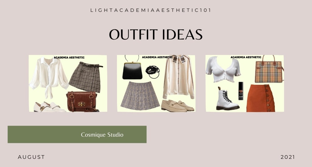 light academia outfit ideas