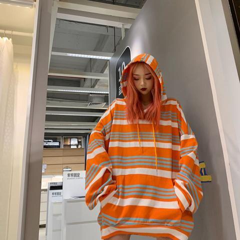 AESTHETIC KOREAN STYLE OVERSIZED HOODIE